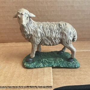 Thomas Kinkade Lamb - Tan and Green